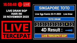 Live Sgp Hari Ini Tercepat Youtube