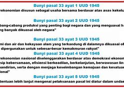 Pasal 33 Ayat 3 Mengatur Tentang Hak Warga Negara Untuk